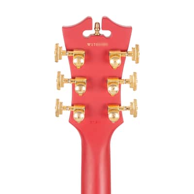 2017 D'Angelico Deluxe DC Semi-Hollow Electric Guitar w/Stairstep Tailpiece, W170XXXX image 9