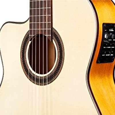 Cordoba GK Studio Lefty (Left-Handed Gipsy Kings Signature Model) Acoustic Electric -  Natural image 3