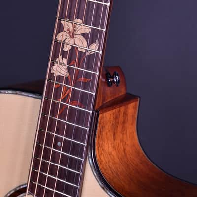 Crafter WF G-MAHO CE Anniversary MAHO Series Grand Auditorium Cutaway Solid Spruce Top Mahogany Neck 6-String Acoustic-Electric Guitar w/Gig Bag image 6