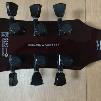 ESP LTD EC-1000 Fluence - QM See Thru Black Cherry image 8