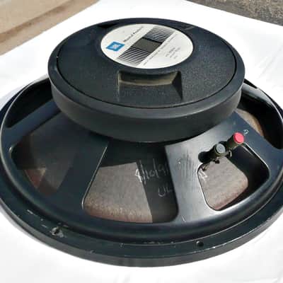 JBL E-130​-8​ 15" Pro Re-Coned to JBL E-140 Speaker Specs - 8 Ohms - PV Music Guitar / Electronics Shop Inspected / Tested - Works / Sounds / Great - Excellent Cosmetic Condition image 4