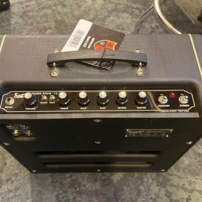 Supro 1812R Blues King 12 15-Watt 1x12" Guitar Combo 2019 - Present - Black image 2