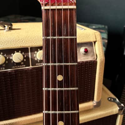 Fender Jaguar 1965 - candy apple red - VIDEO image 9