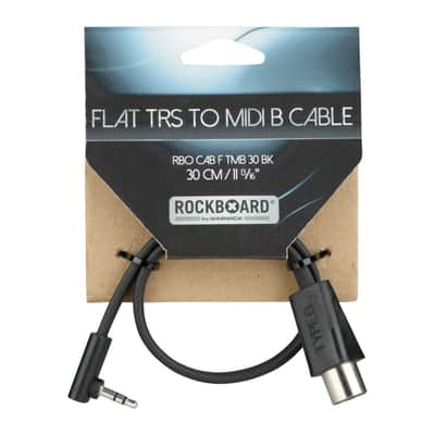 RockBoard Flat TRS to MIDI Cable, TRS-MIDI Type B - 30 cm image 4