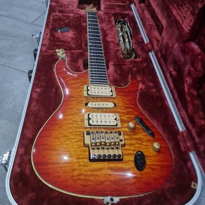 Used Ibanez JCS-1 J.Custom 2002 - Cherry Sunburst (1 of 32 only done !) image 2