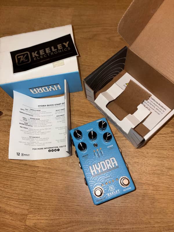Keeley Hydra Stereo Reverb & Tremolo
