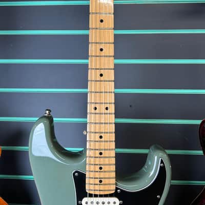 Fender American Professional Stratocaster Antique Olive 2017 Electric Guitar image 6