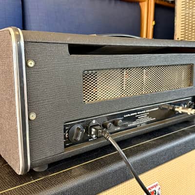 Carlsboro 60 twin power amp c 1970 original vintage arbiter partridge hiwatt UK England tube amplifier image 5