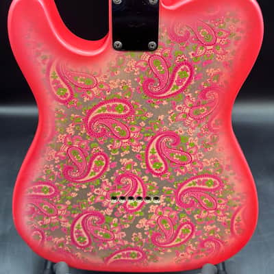 2002 -2004 Fender Pink Paisley Telecaster CIJ Crafted in Japan image 10