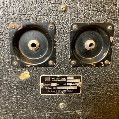 Roland JC-120H Jazz Chorus Head + JC-200S Baffle 1984-1986 image 13