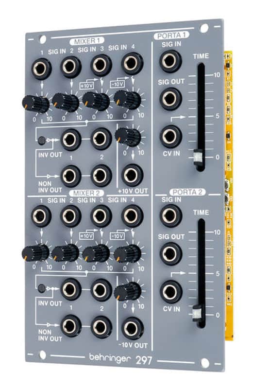 Behringer 297 Dual Portamento/CV Utilities Eurorack Synthesizer Module image 1