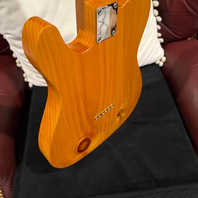 Fender Player MIM Partscaster Tele - 2021 With Fender Vintage ‘64 Pickups and Custom Knotty Pine Body image 6