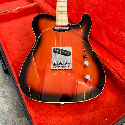 Fender Aerodyne telecaster 2022 - Sunburst original MIJ Japan MOT image 3