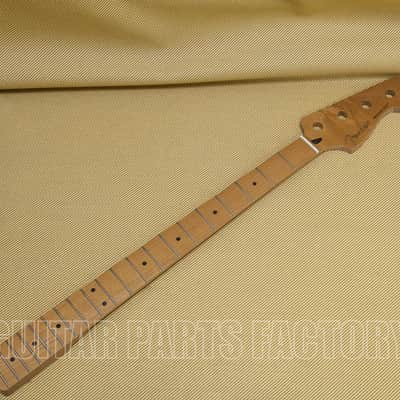 099-0802-920 Fender Roasted Maple Precision Bass Neck, 20 Medium Jumbo Frets, 9.5", Maple, C Shape image 2