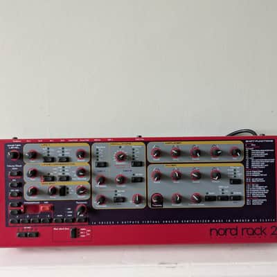 Nord Rack 2 16-Voice Rackmount Virtual Analog Synthesizer - Red image 7