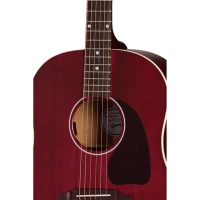Gibson J-45 Special Acoustic Electric Guitar - Satin Wine Red image 7