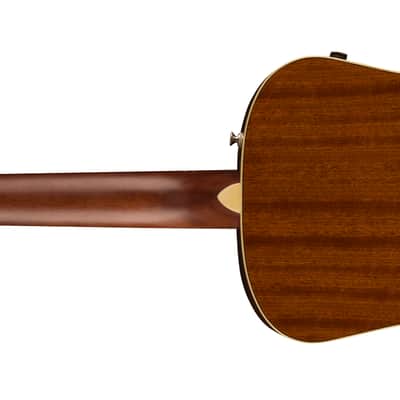 Fender California Series Malibu Player Parlor Acoustic Electric, Natural image 2