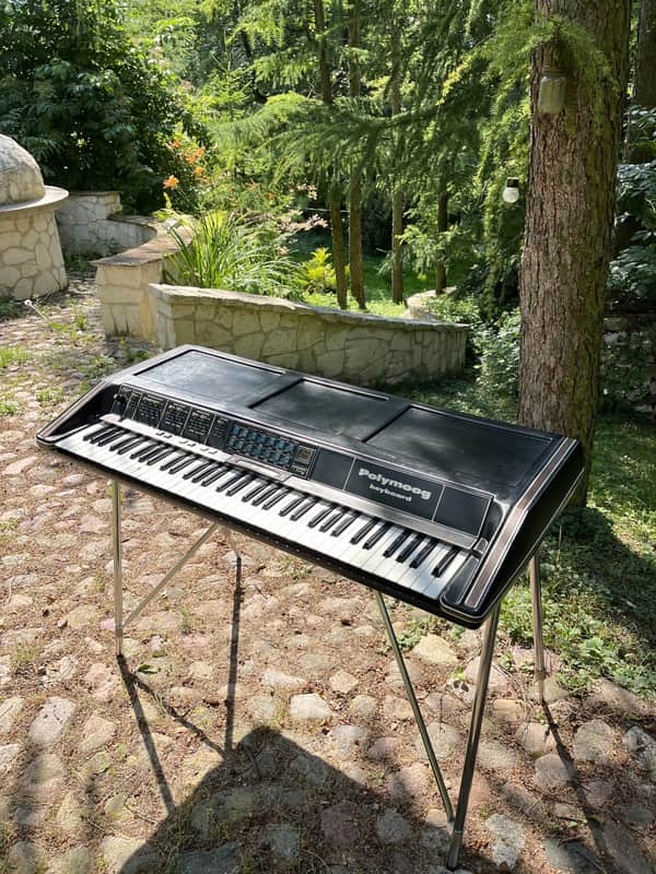 Polymoog Keyboard 280A TANGERINE DREAM heritage serviced and working image 1