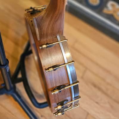 Pisgah Possum 5 String Open Back Banjo 2017 - Walnut image 13