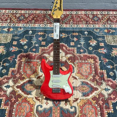 Mint Ibanez AZES31VM Electric Guitar - Vermilion W/Gig Bag image 3