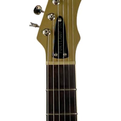 Koll Super Cub, Dirty Gold Metallic w/ Mastery bridge & vibrato Curtis Novak WRHB pickups image 8