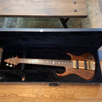 Alembic Europa 6-String Bass 1992 - Walnut Top image 2