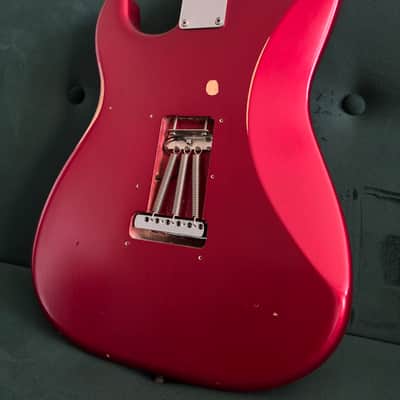 Immagine Fender Vintera Road Worn '60s Stratocaster 2020 - 2021 - Firemist Gold - 7