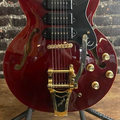 2011 Epiphone Riviera Custom P93 - Wine Red (USED) image 1