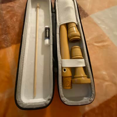 Hans Coolsma Aura Conservatorium F Alto recorder. Hard maple wood! Curved windway! after Bressan. Very good condition! Fully serviced! image 14