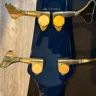 MIJ Fender Prophecy II Bass PJ  1993 - 1994 - Sapphire Blue Transparent with GIg Bag image 20