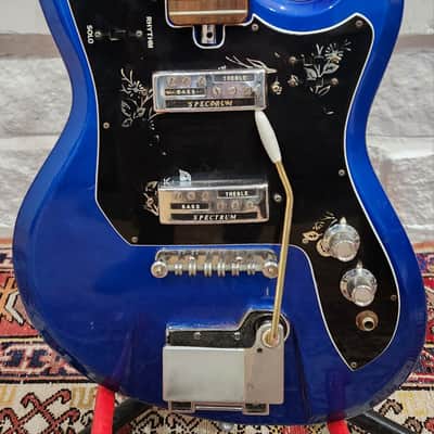 Left handed Teisco excetro Harley I 1968-1969 - Black | Reverb