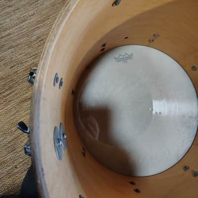 Ludwig Maple 🍁 16x16 Floor Tom 1970's - Black Wrap image 20