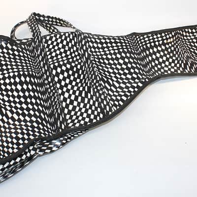 Vintage 60's Mod Small Guitar Gig Bag • Psychedelic Op-Art! image 1