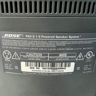 Bose PS3-2-1 II Subwoofer Base Unit Home Theater Bass Sub Powered Sub Audio image 6