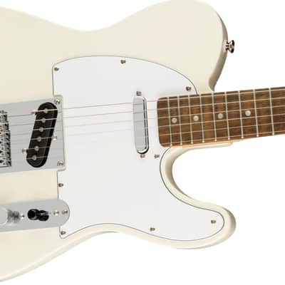 Squier Affinity Telecaster Electric Guitar, Laurel Fingerboard, Olympic White image 4
