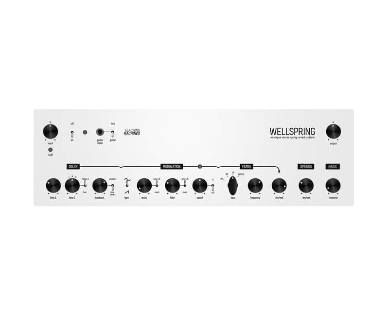 Teaching Machines Wellspring Stereo Spring Reverb Machine image 1