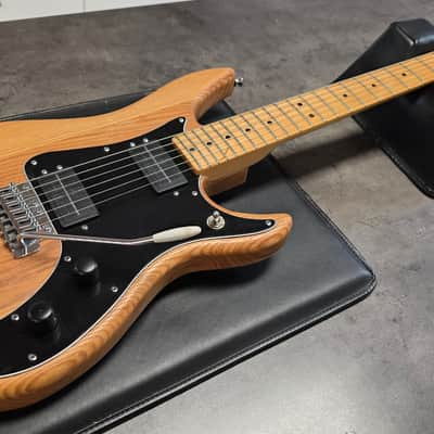 1985 Peavey Patriot Tremolo MADE IN USA Natural American Vintage 80s 1980's Super Strat with RARE original hard case image 17