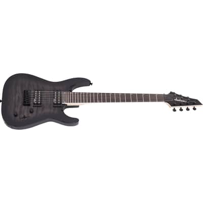 JACKSON - JS22 7 DKA QM - Transparent Black Burst 2918804585 image 1