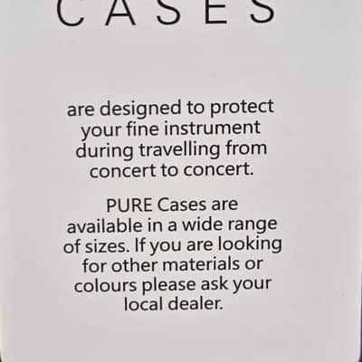 Pure By Gewa 4/4 Polycarbonite 4.6 Black Cello Case Damaged image 3