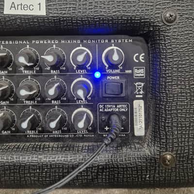Artec PMD3-8 Instrument Amplifier - Compact Portable Design - Very Good w/ Power Supply image 11