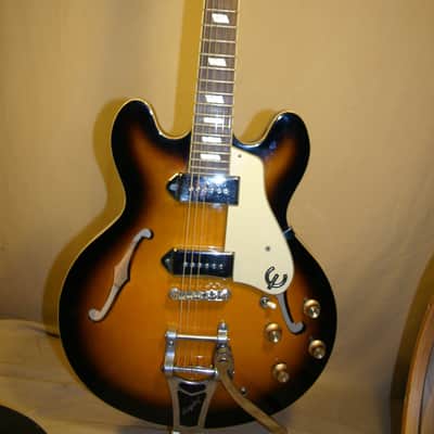 Epiphone limited edition Casino with Bigsby Sunburst image 1