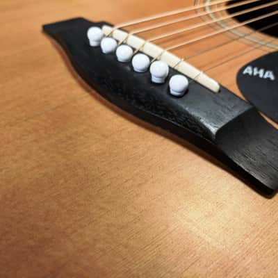 2000’s Yamaha FG-402MS Acoustic Dreadnought Guitar, Solid Spruce Top, Mahogany image 3
