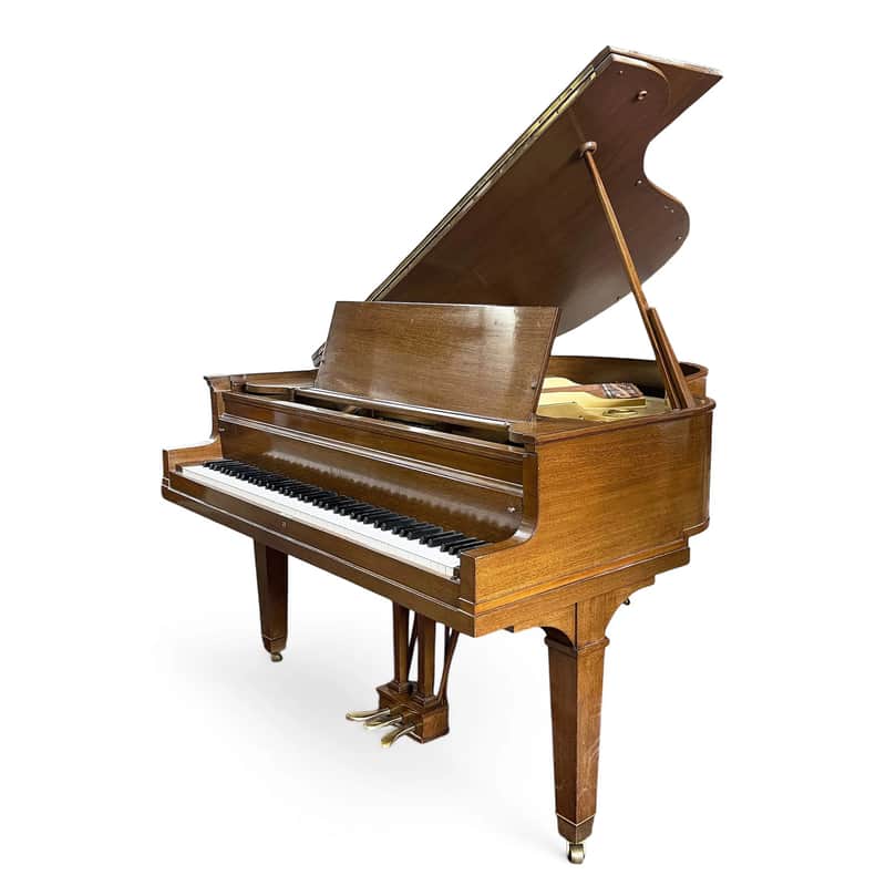 Baldwin Grand Piano 5'8" Light Mahogany Satin Finish image 1