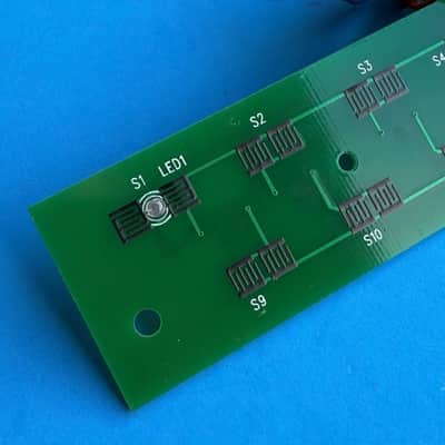 M-AUDIO Axiom 49 MIDI Keyboard Part: Function Buttons PCB Contact Board image 3