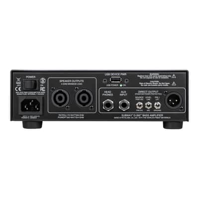 Mesa Boogie Subway D-350 Ultra-Compact 350 Watt Bass Amp Head image 4