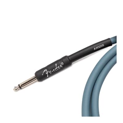 Fender Professional 10 Feet Instrument Cable (Ice Blue Metallic) image 2