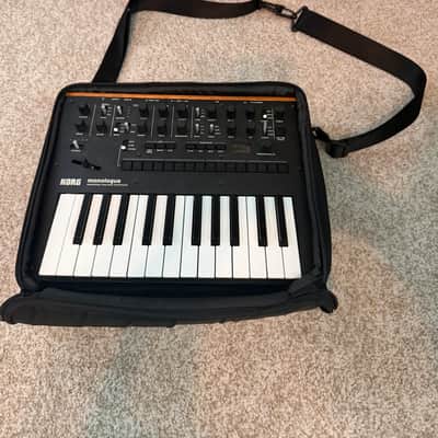 Korg Monologue Monophonic Analog Synthesizer 2016 - Present - Black