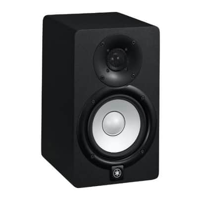 Yamaha HS5 Powered Studio Monitors (Pair) Bundle with Samson Monitor Stands image 3
