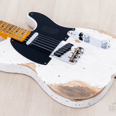 2023 Fender Custom Shop ‘52 Telecaster Heavy Relic Dirty Blonde w/ Streamlined U Neck image 8