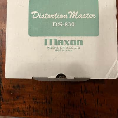 Maxon DS830 Distortion Master 2010s - Blue image 8